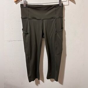 Lululemon Fast & Free Crop II *Nulux 19"